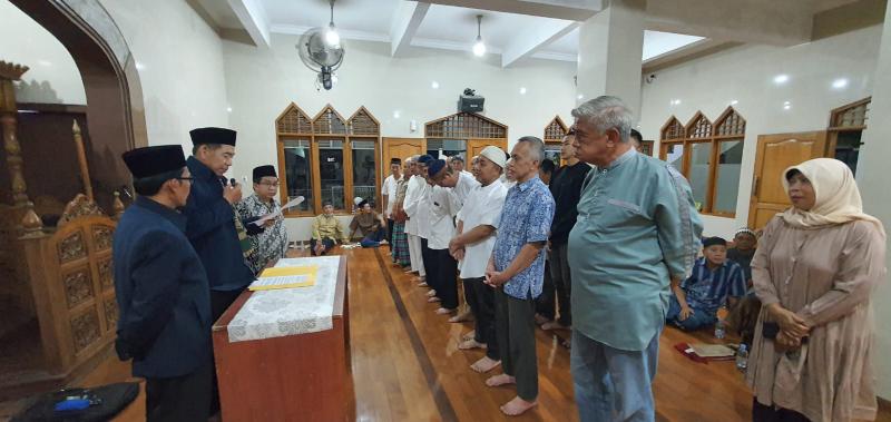 Pelantikan Pengurus DKM Masjid Darussalam